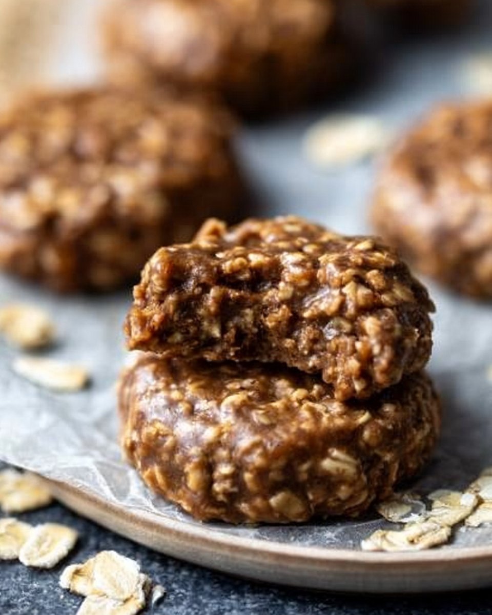 No Bake Protein Cookies