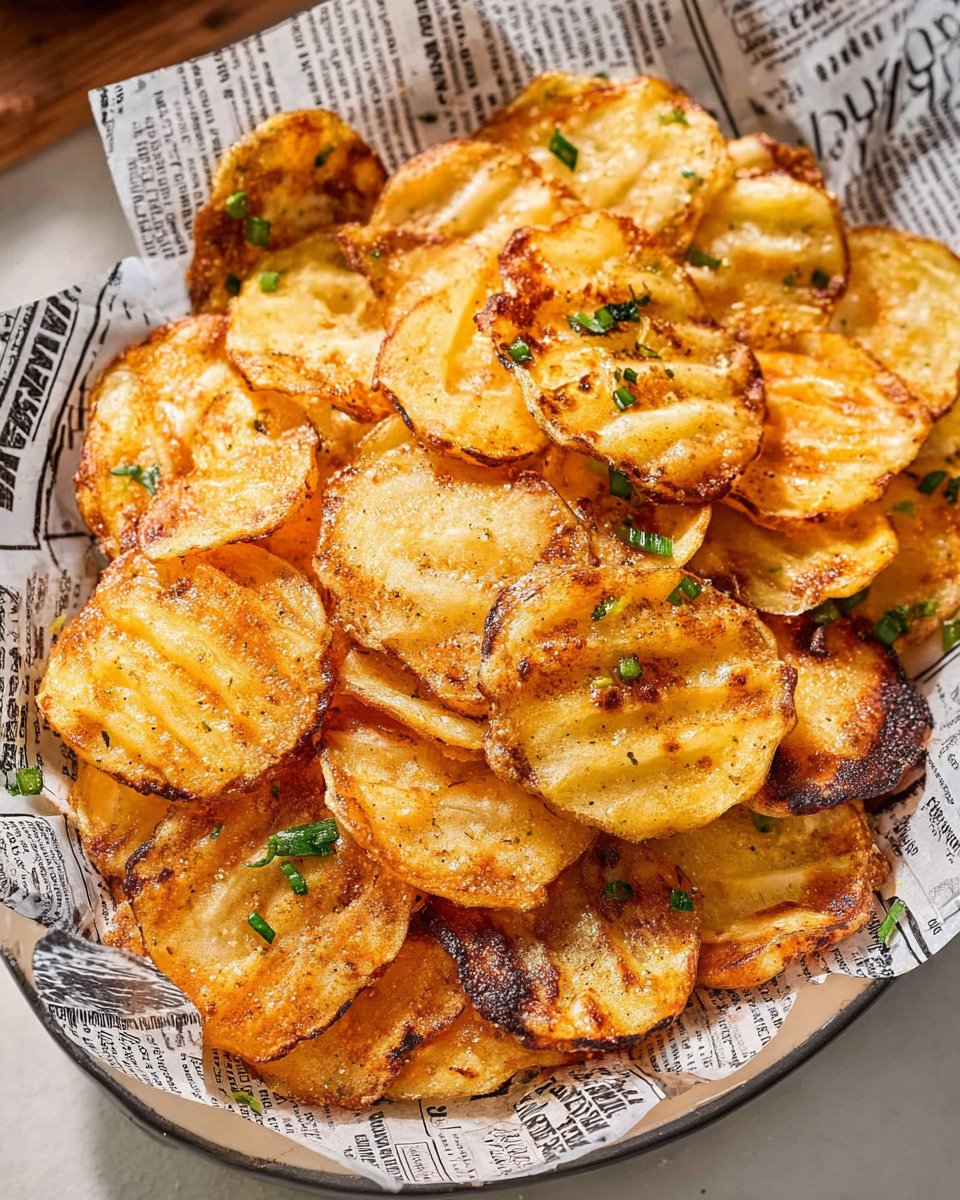 Air Fryer Potato Chips