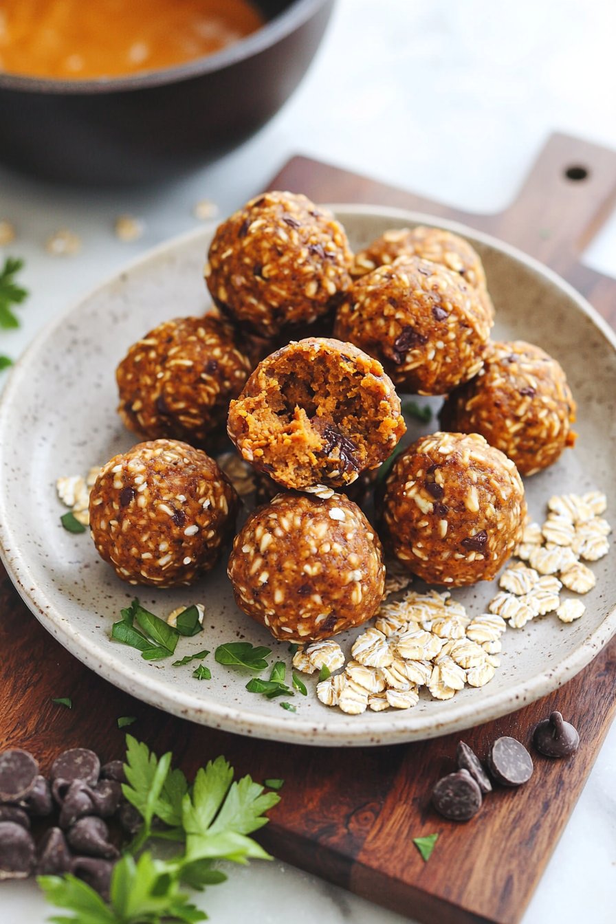 Pumpkin Protein Balls