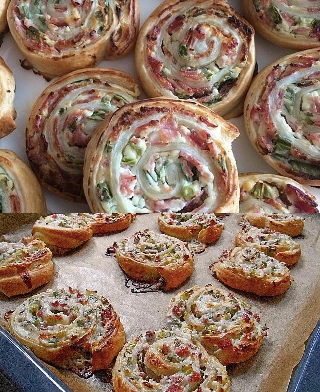 Flammkuchen Roll