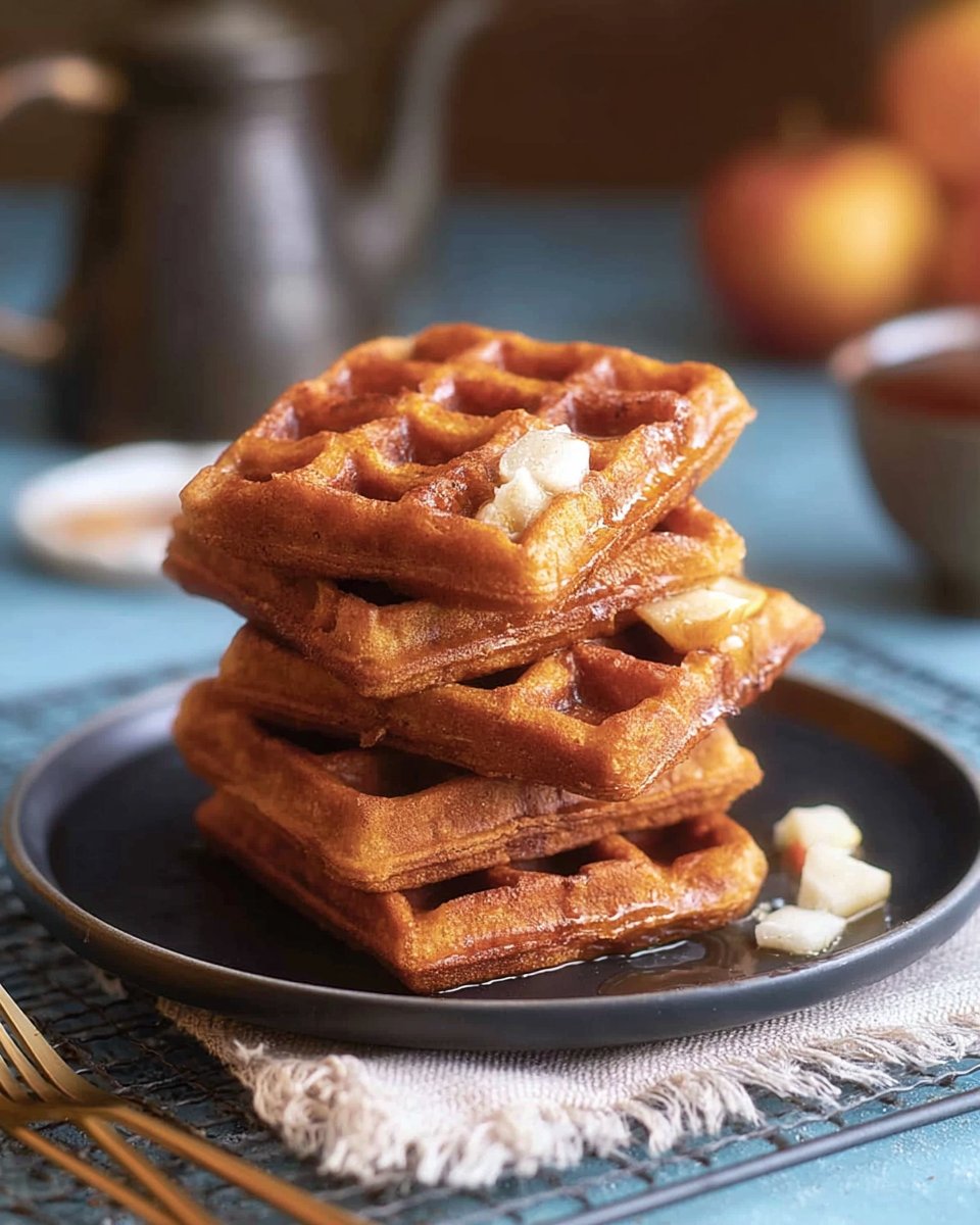 Apple Waffles