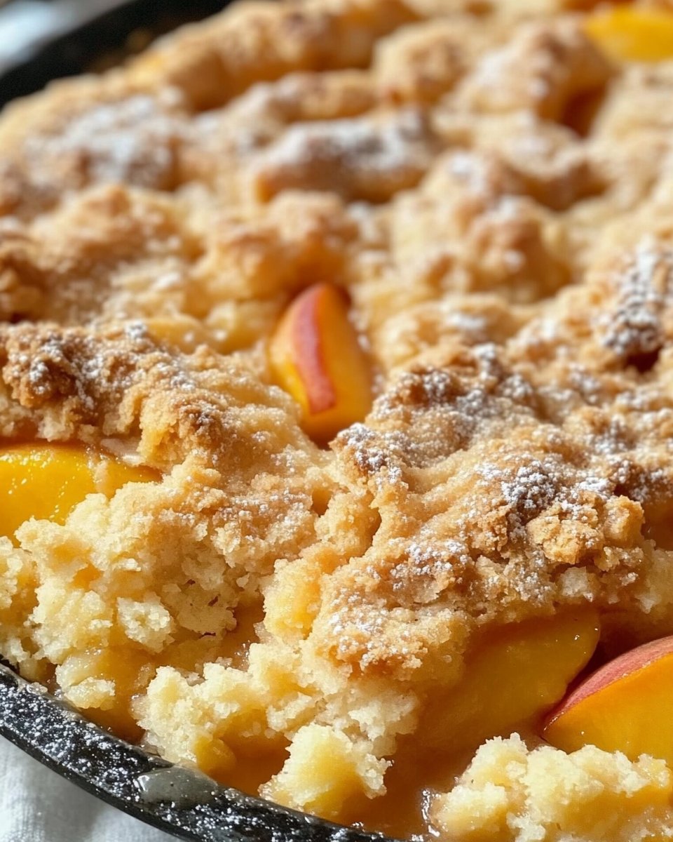 Classic Southern Peach Cobbler