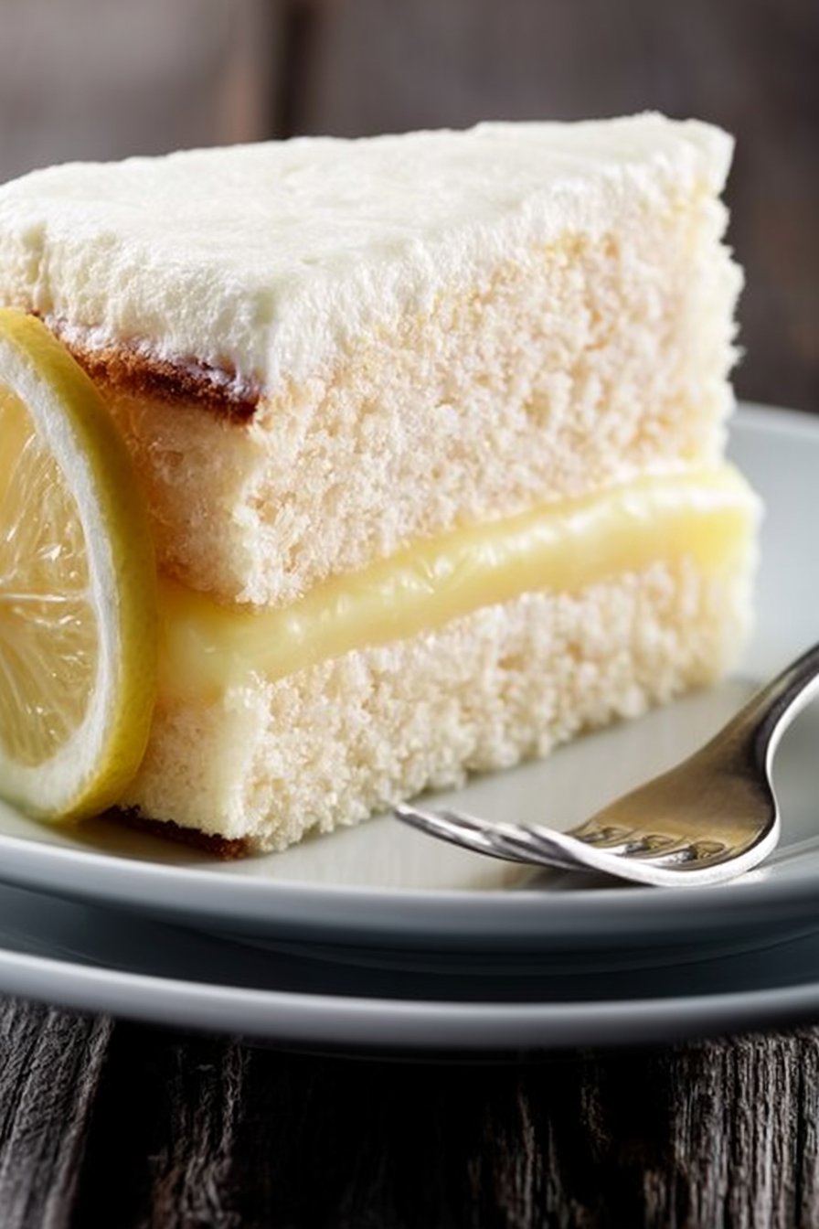 Lemon Curd Cake (gluten-free)