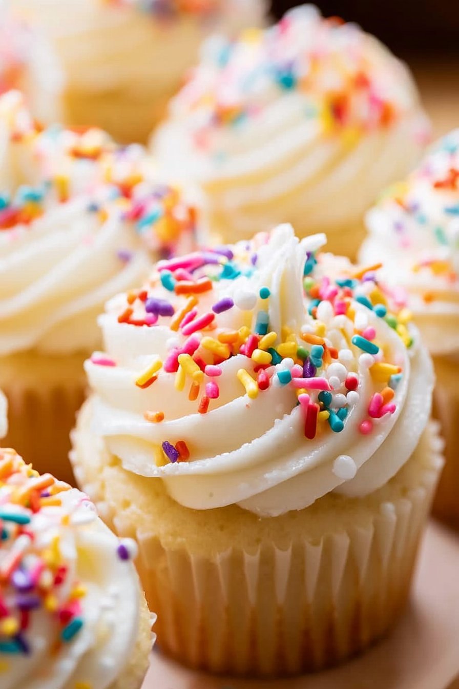 Gluten Free Vanilla Cupcakes