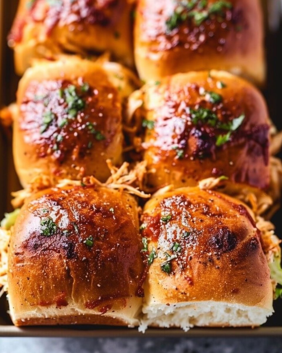 BBQ Chicken Sliders