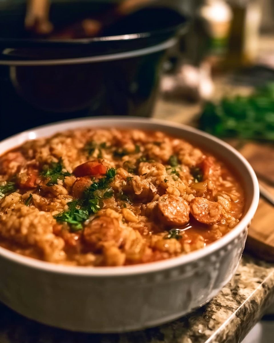 Slow Cooker Jambalaya Recipe
