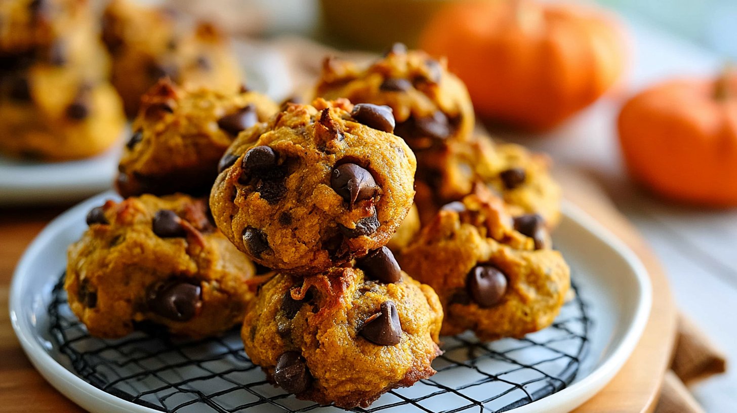 Soft Pumpkin Chocolate Chip Cookies