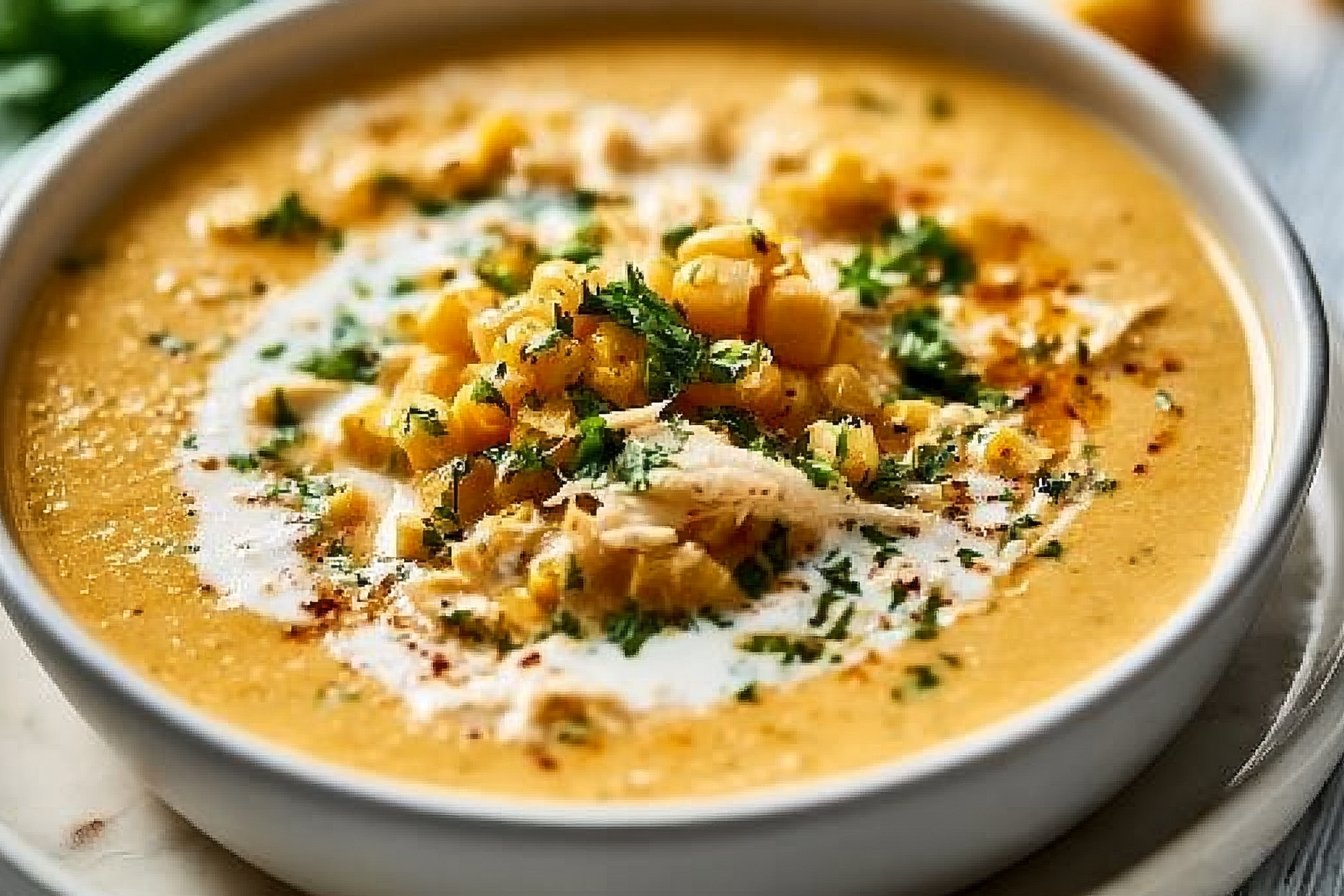 Creamy Mexican Street Corn Soup 2 Mexican Street Corn Soup