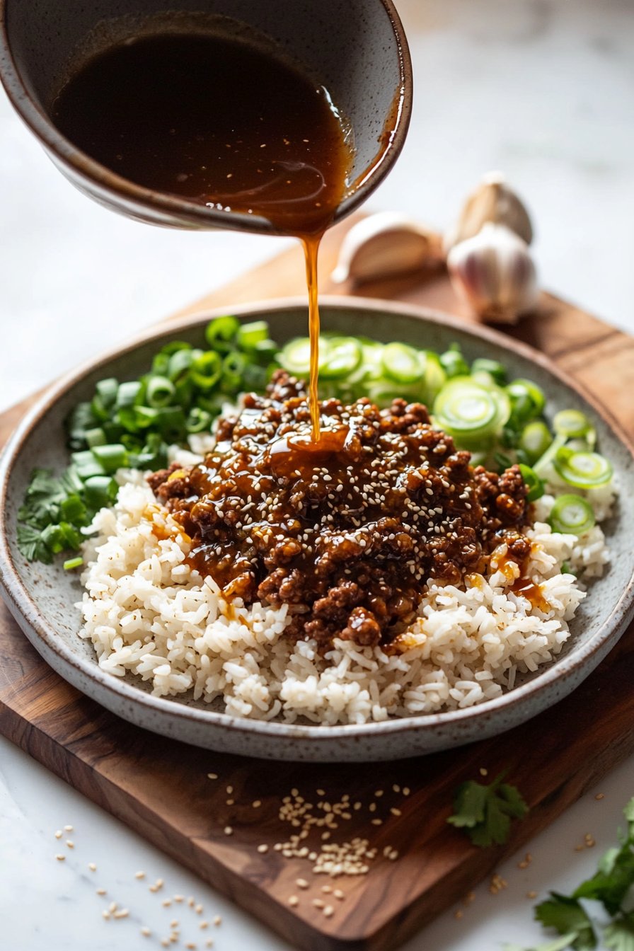 Korean Beef Rice Bowls