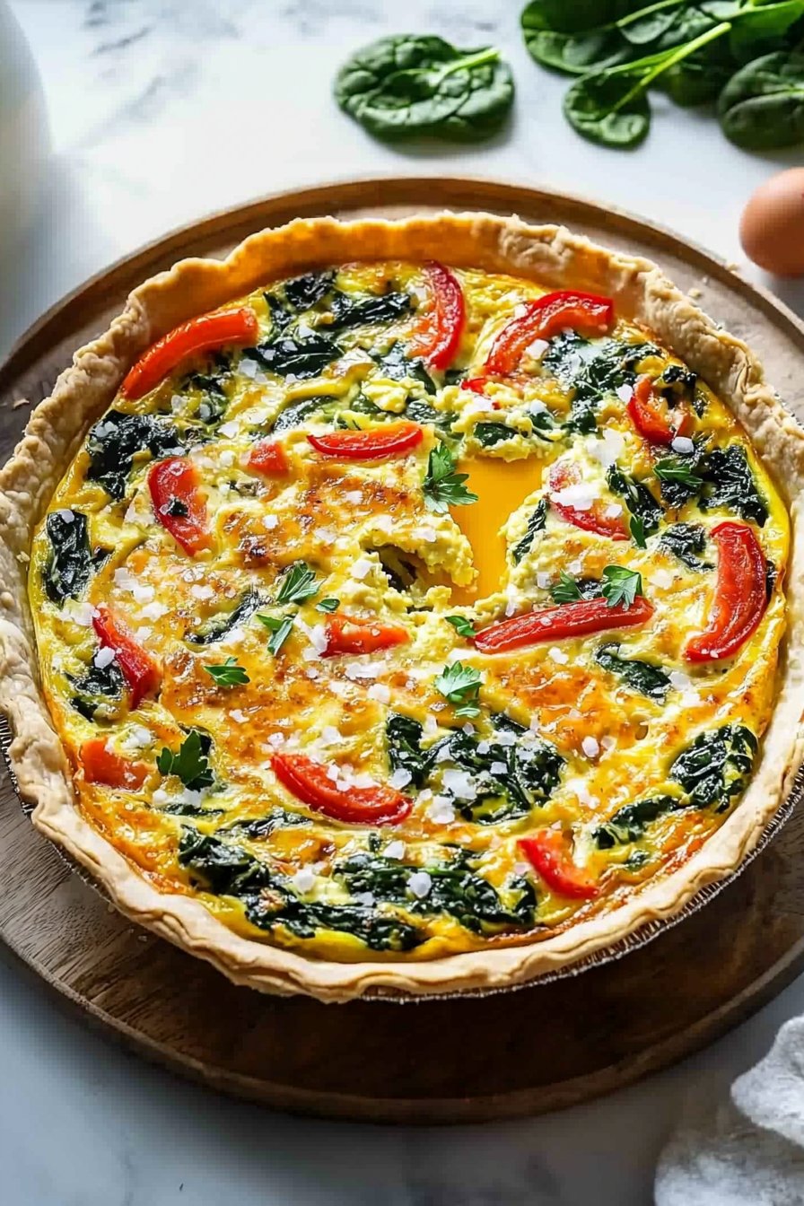 Viral Tortilla Quiche