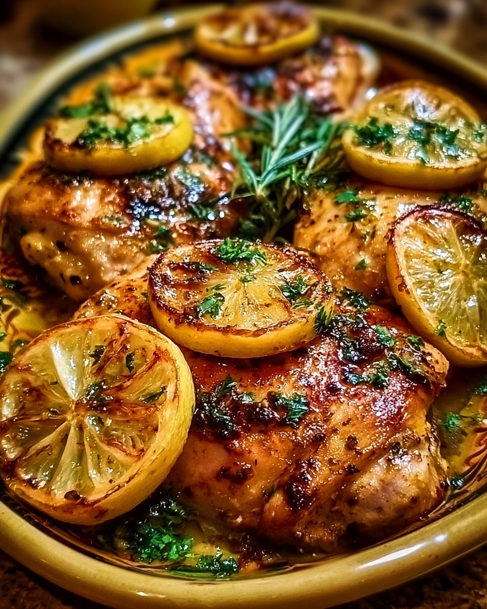 Mediterranean Lemon Chicken