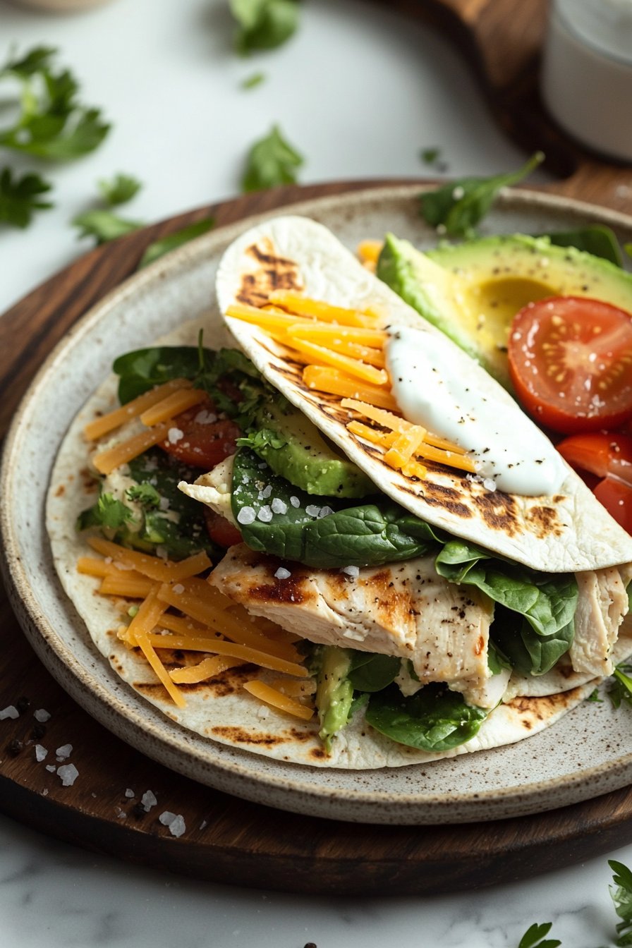 Low Carb and High Protein Wrap