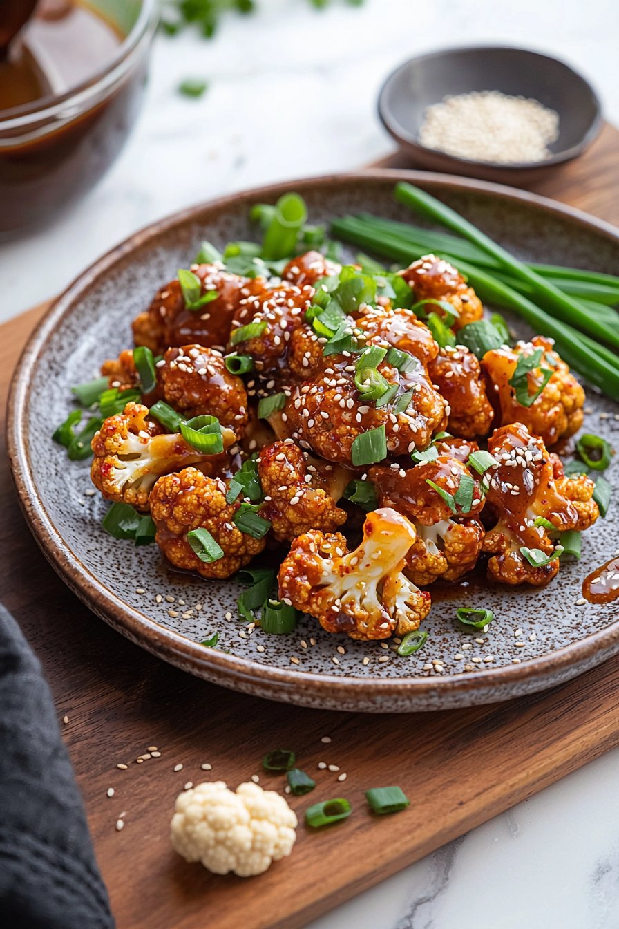 Koreanischer Gochujang-Blumenkohl