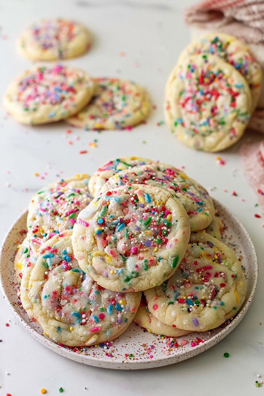 Sprinkle Sugar Cookies