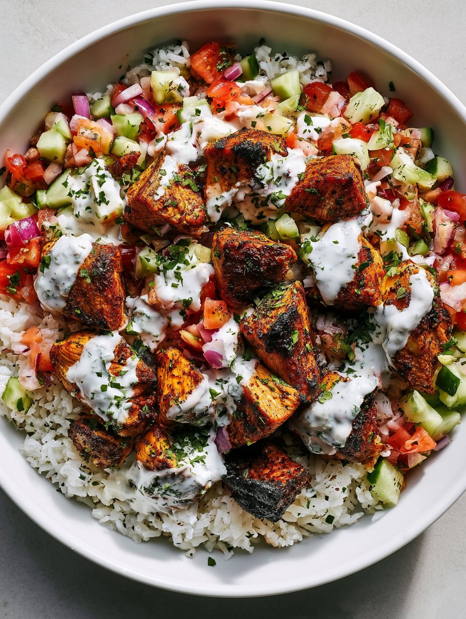 Cuencos de Pollo Mediterráneo