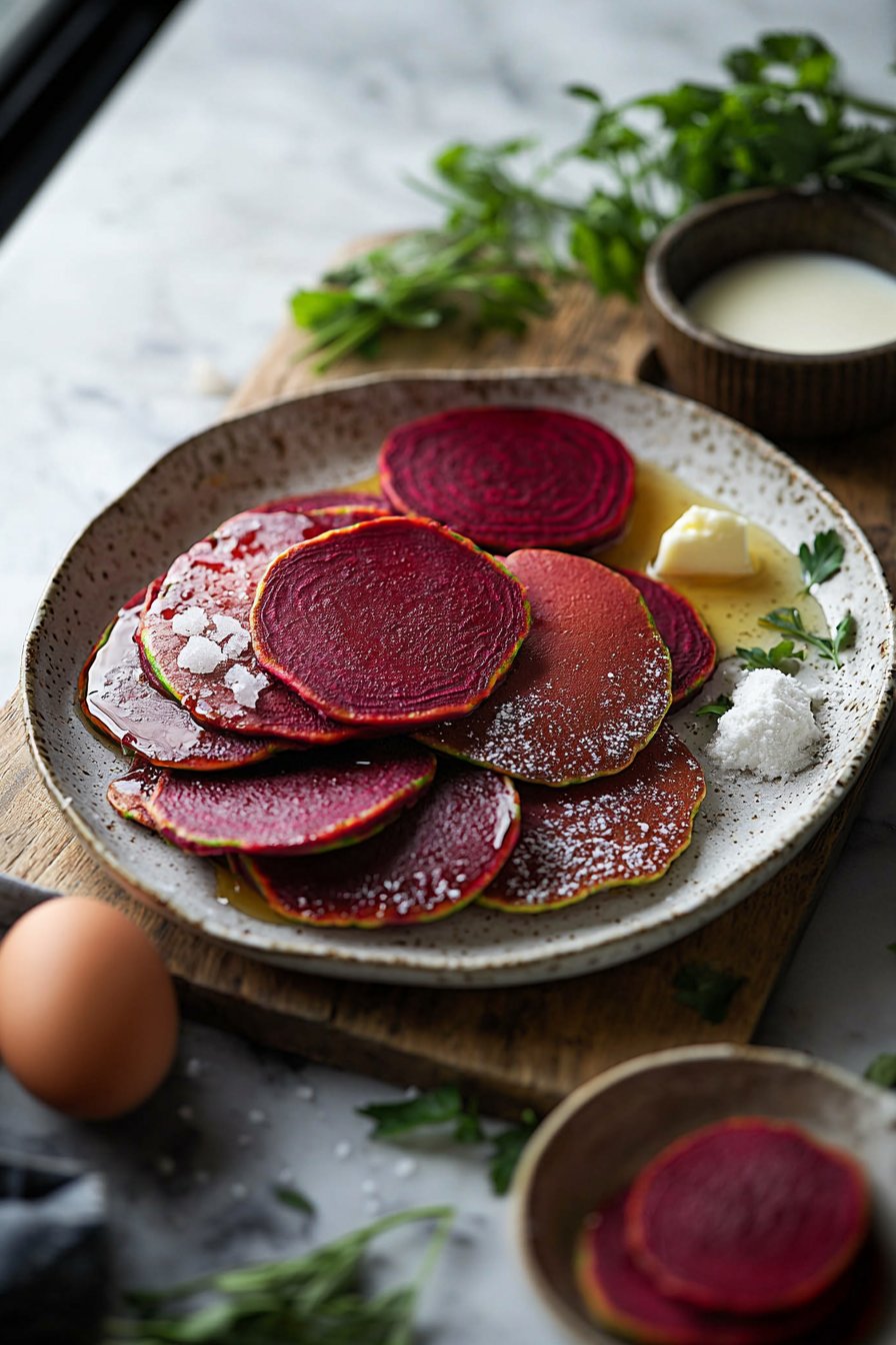 Beet Pancakes