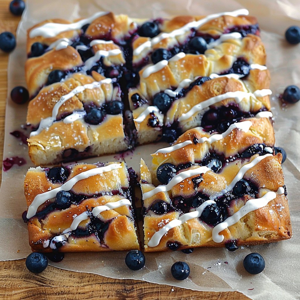 Blueberry Lemon Focaccia