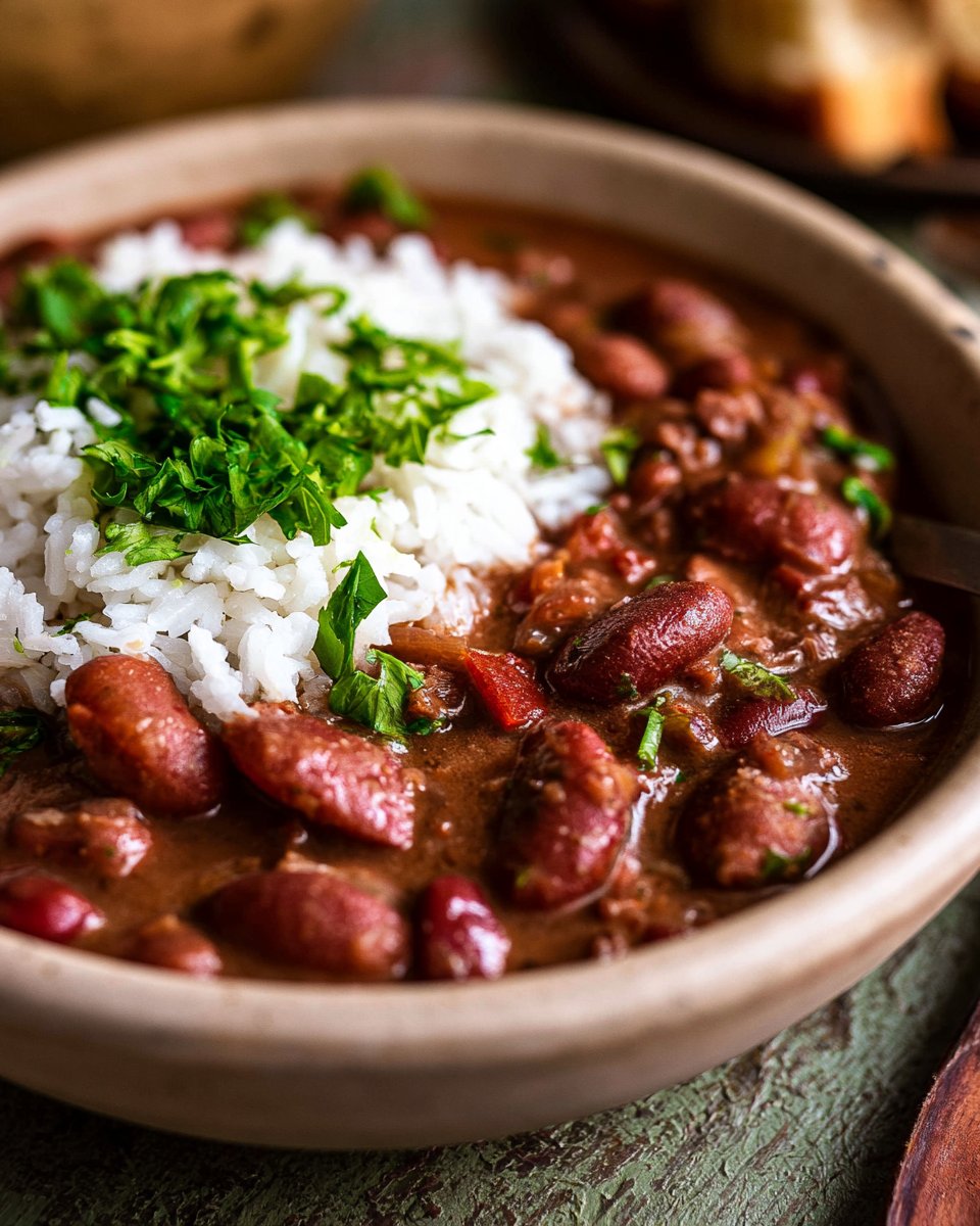 Crockpot Red Beans and Rice