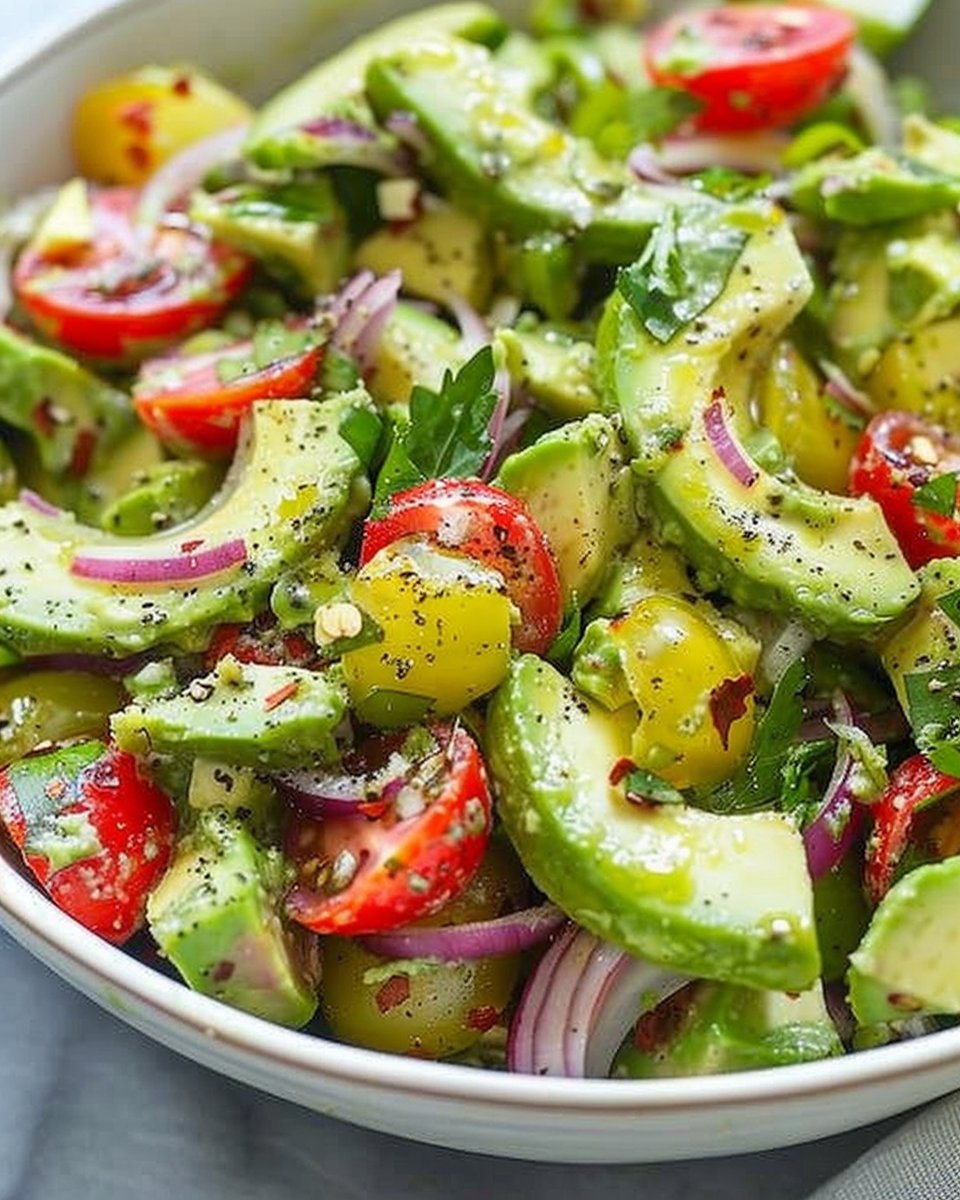 The Best Avocado Salad