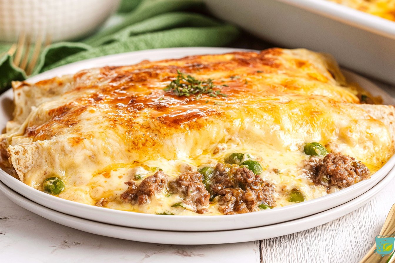 Creamy Beef Enchiladas