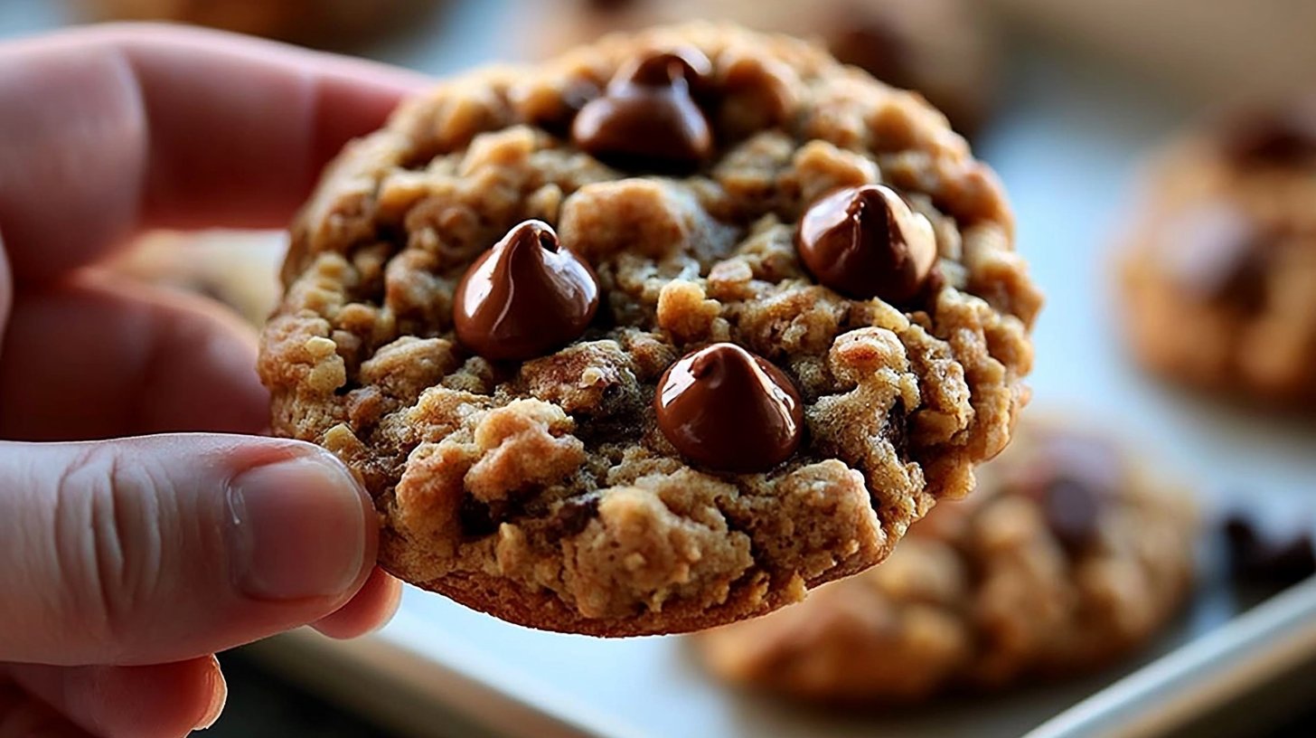 Irresistible Peanut Butter Oatmeal Chocolate Chip Cookies
