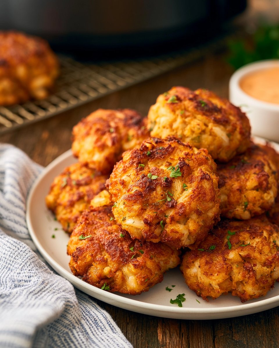 Air Fryer Crab Cakes