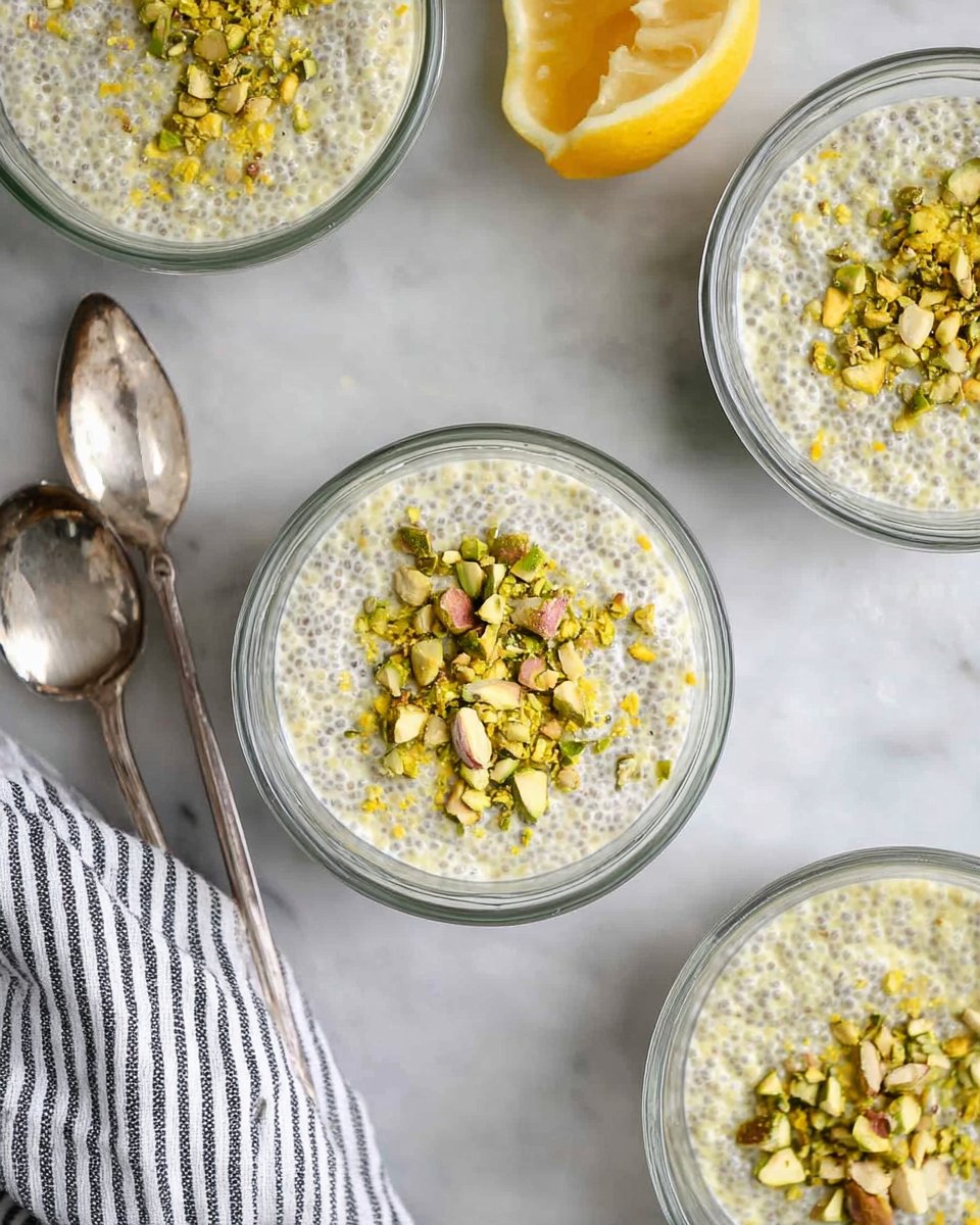 Lemon Chia Pudding