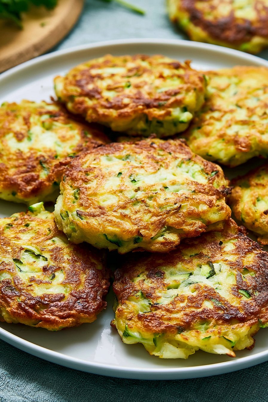 Mom's Zucchini Pancakes