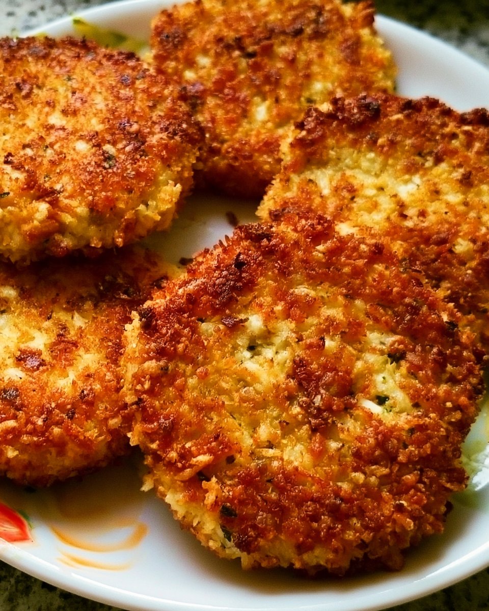 Easy Crispy Homemade Chicken Patties Recipe