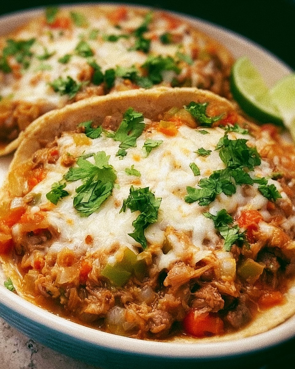 Slow Cooker Shredded Beef Tacos