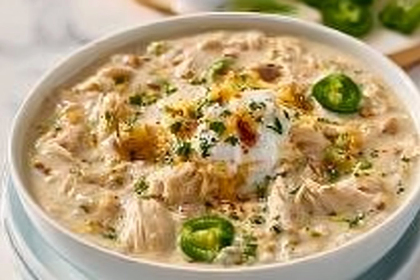 Creamy White Chicken Chili