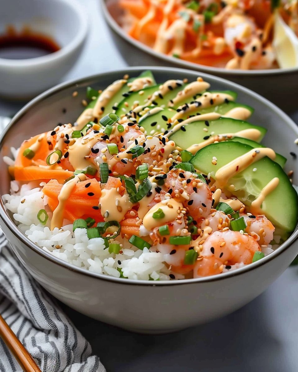 California Roll Sushi Bowls