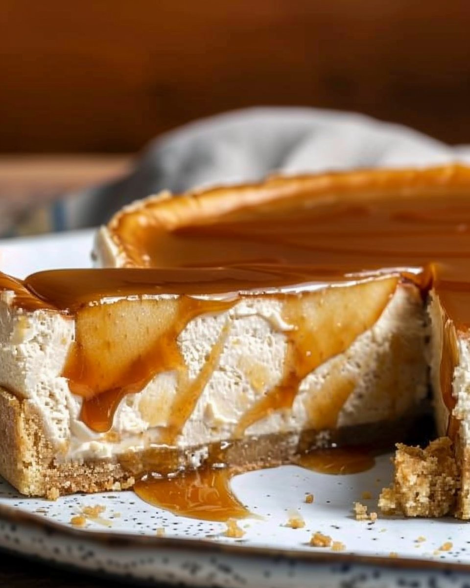 Apple Cider Cheesecake