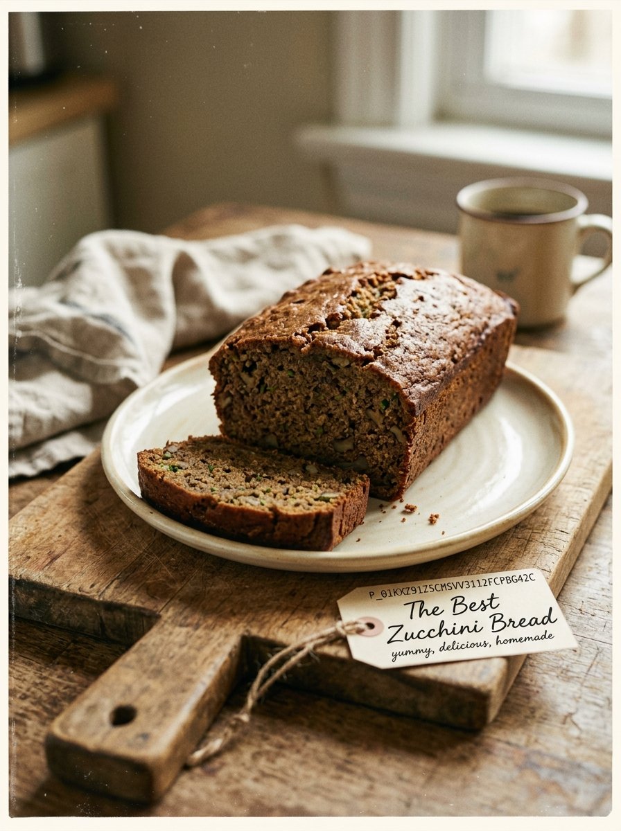 The Best Zucchini Bread