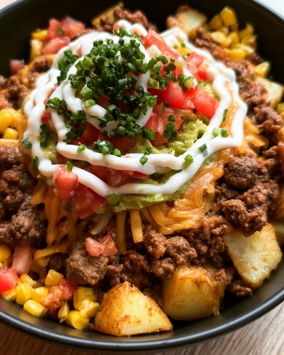 Potato Taco Bowl Recipe