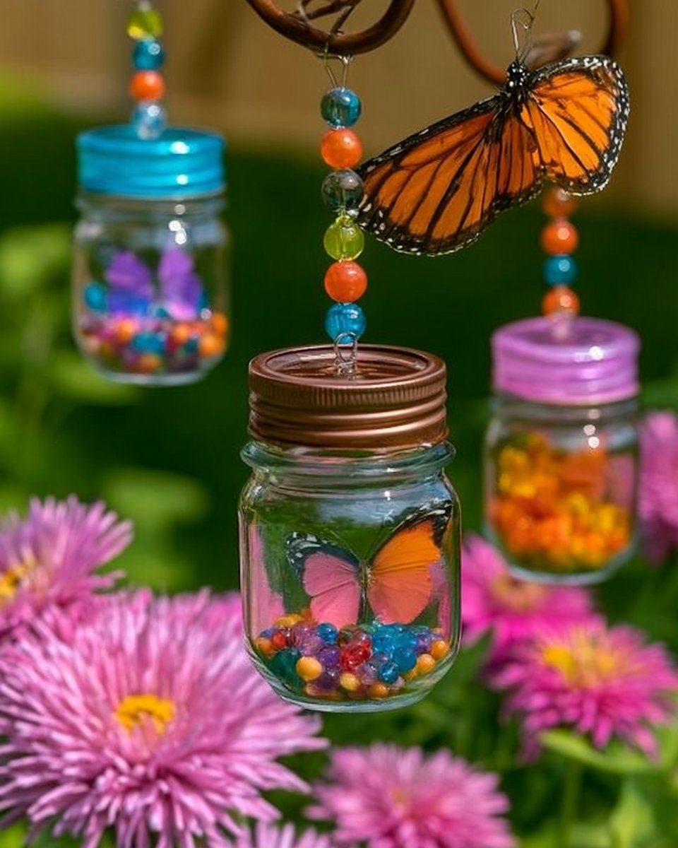 Create Your Own Colorful Butterfly Nectar Feeders for a Vibrant Garden