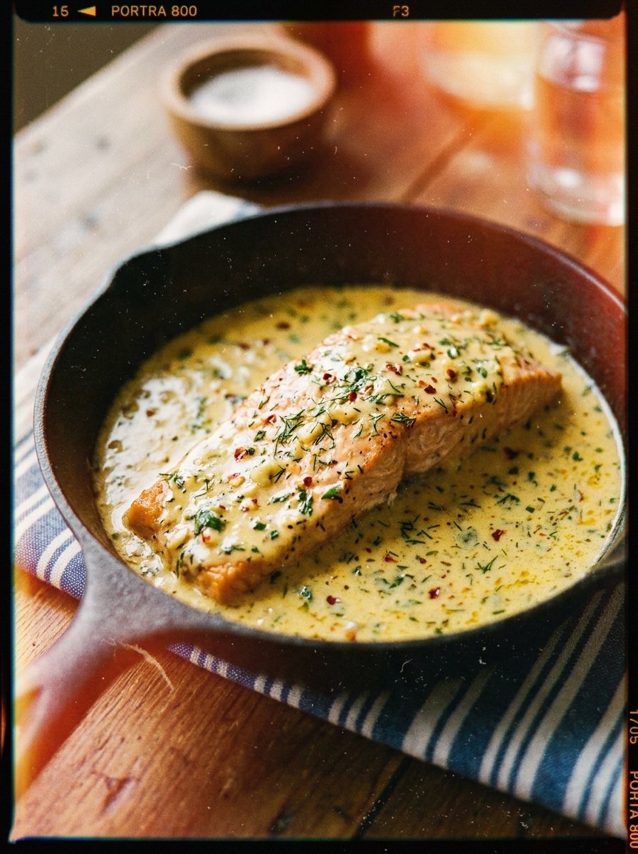 Irresistible Creamy Lemon Garlic Salmon