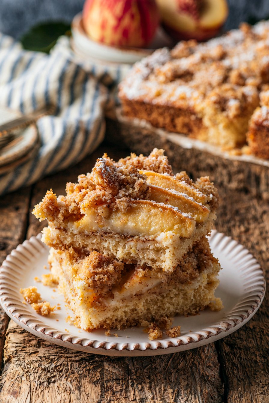 Peach Coffee Cake