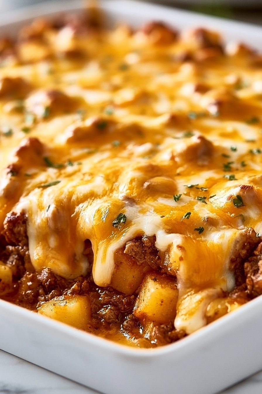 Easy Cheeseburger Casserole
