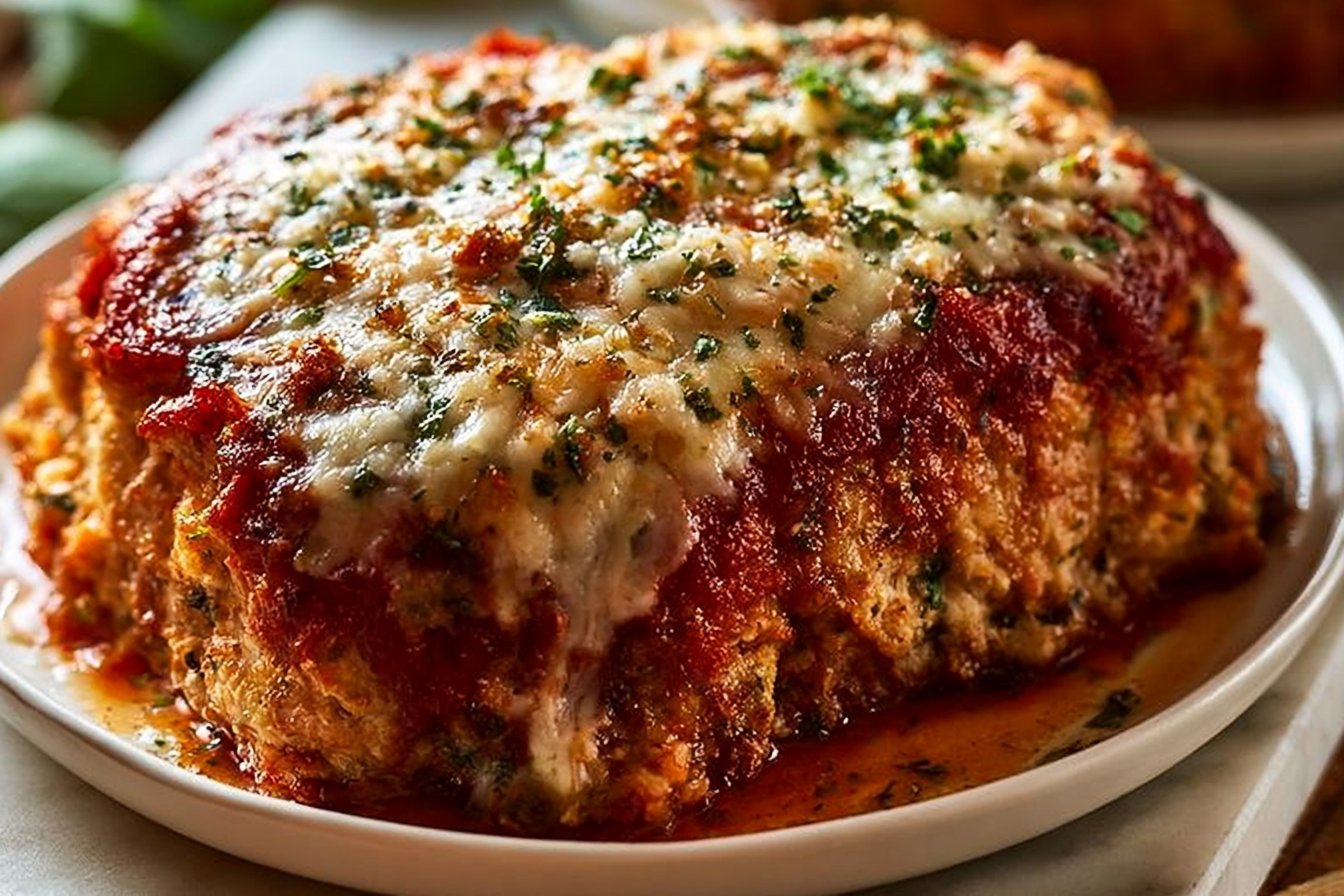 Chicken Parmesan Meatloaf Recipe 2 Parmesan Chicken Meatloaf