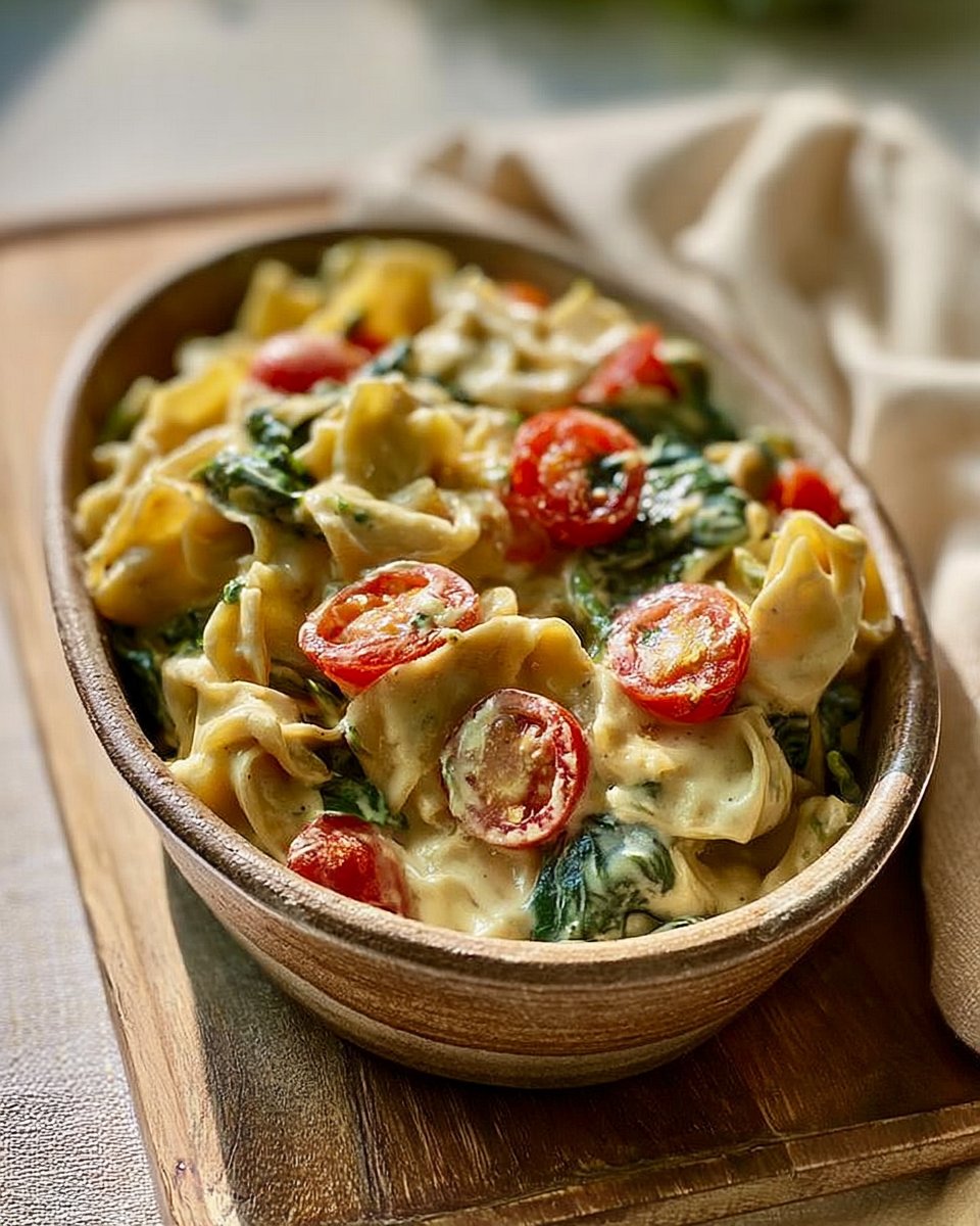 Hohe Protein Frischkäse One Pot Pasta