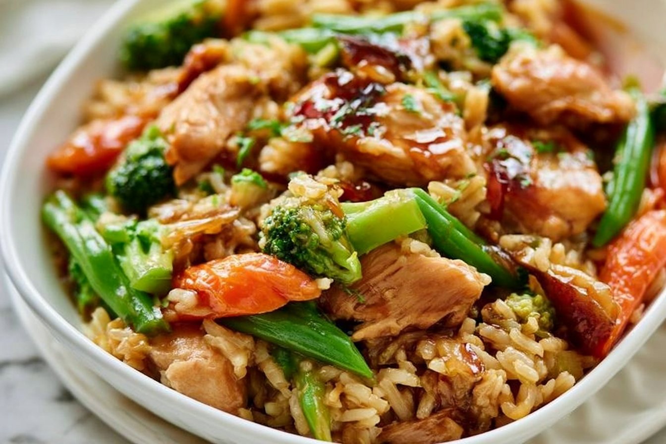 Teriyaki Chicken Casserole