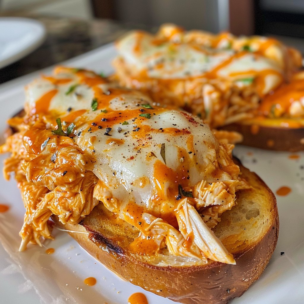 Spicy Crockpot Crack Chicken with Buffalo Ranch
