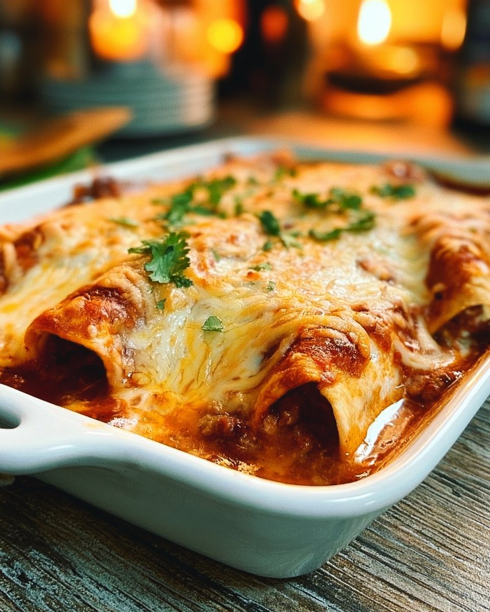 Ingredient Beef Enchiladas