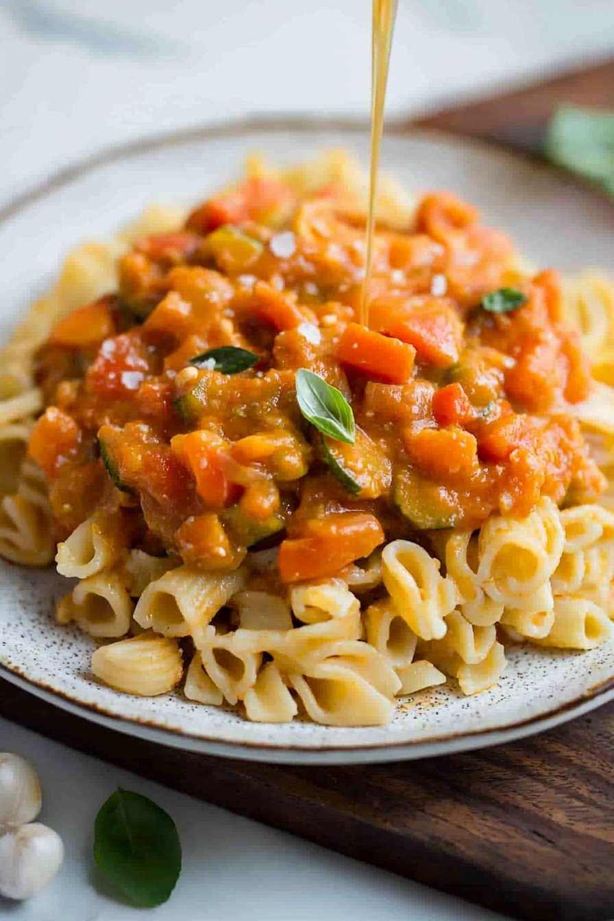 Easy Vegetable Pasta Sauce