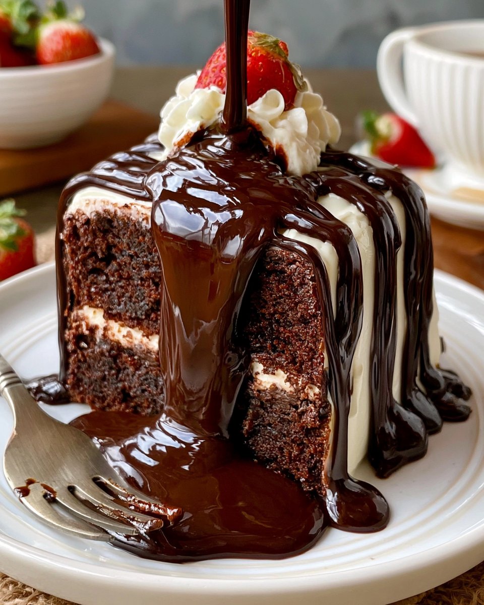 Three-Tier Chocolate Dream Cake