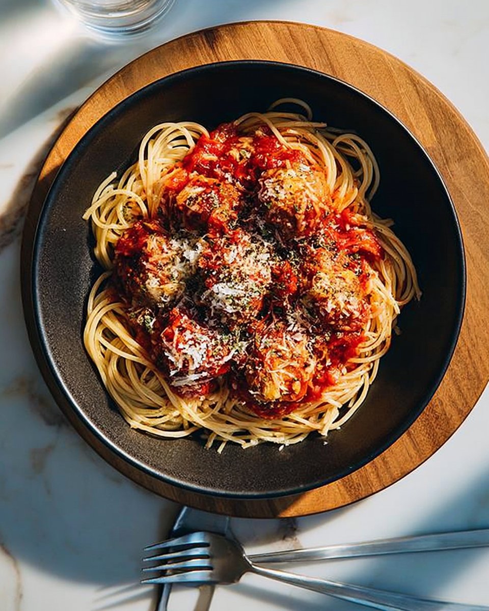 Salsiccia Fleischbällchen in Tomatensoße