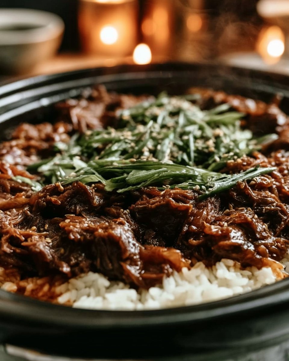 Crockpot Korean BBQ