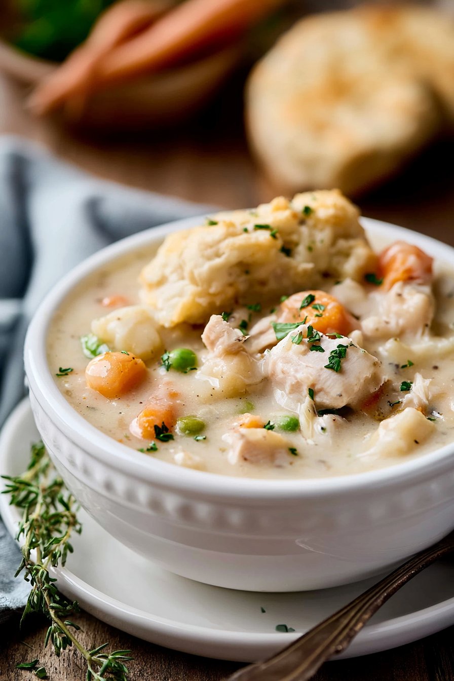 Chicken Pot Pie Soup Recipe