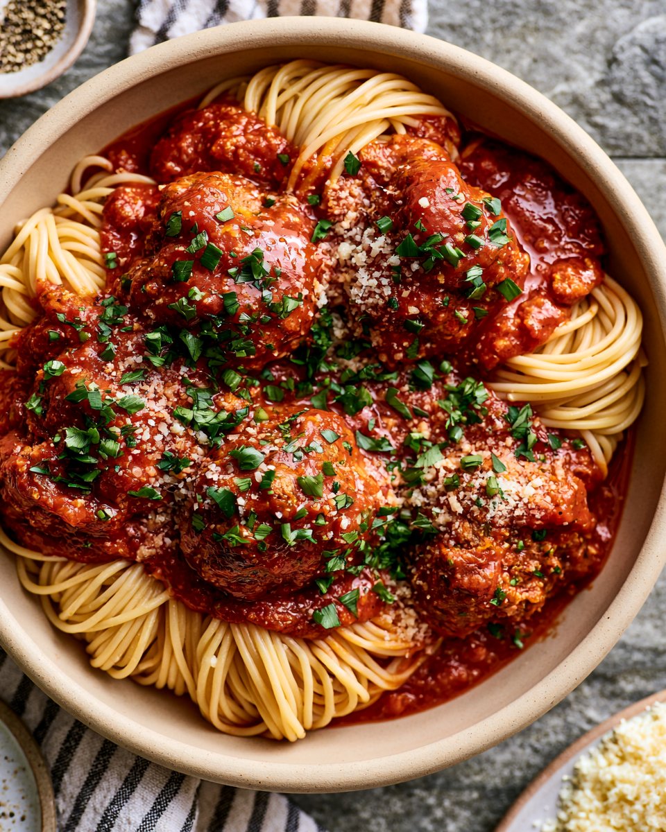 Spaghetti and Meatballs